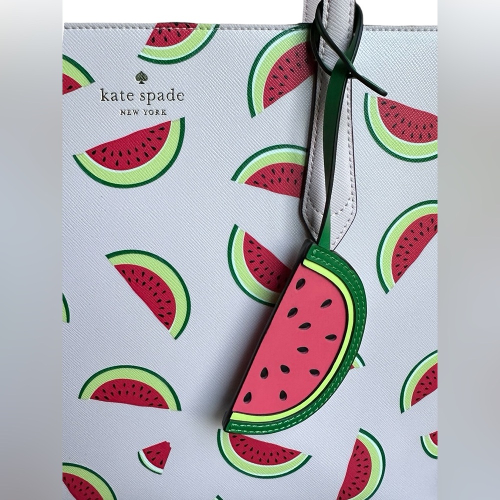 2pc NWOT Kate Spade ♠️ WATERMELON PARTY SET 🍉 - Picture 4 of 15